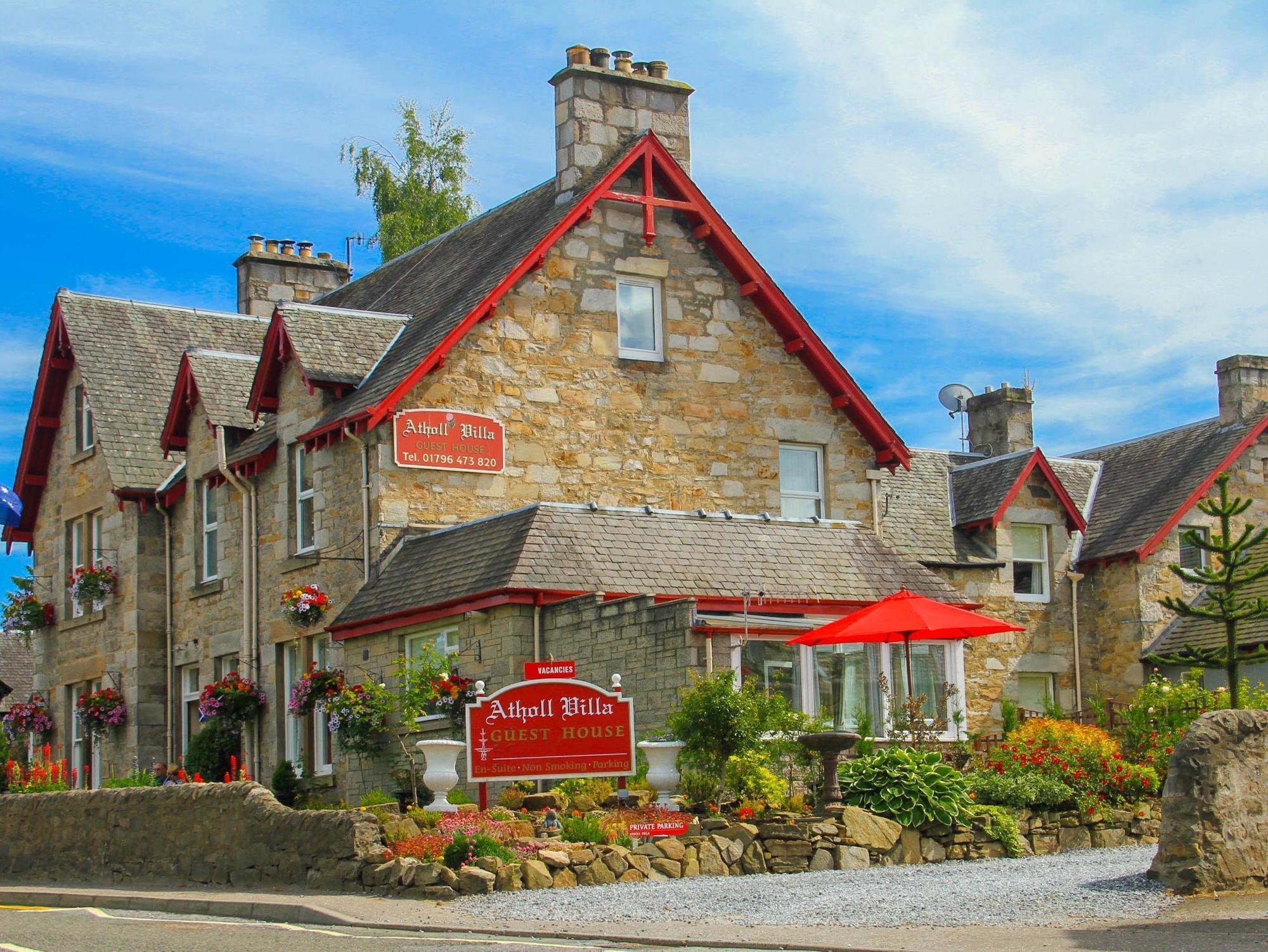 Atholl Villa Guest House Pitlochry Eksteriør bilde