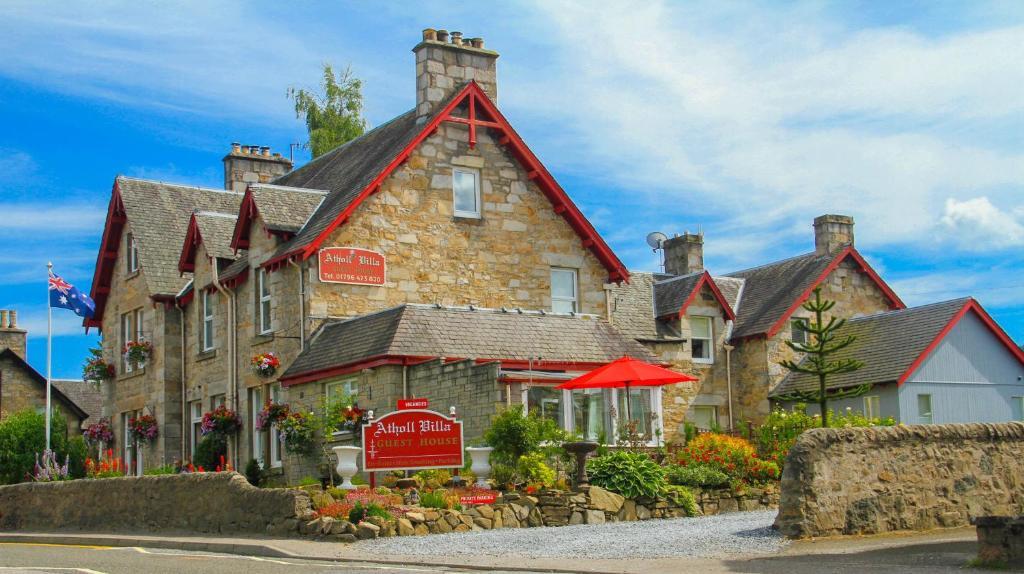 Atholl Villa Guest House Pitlochry Eksteriør bilde